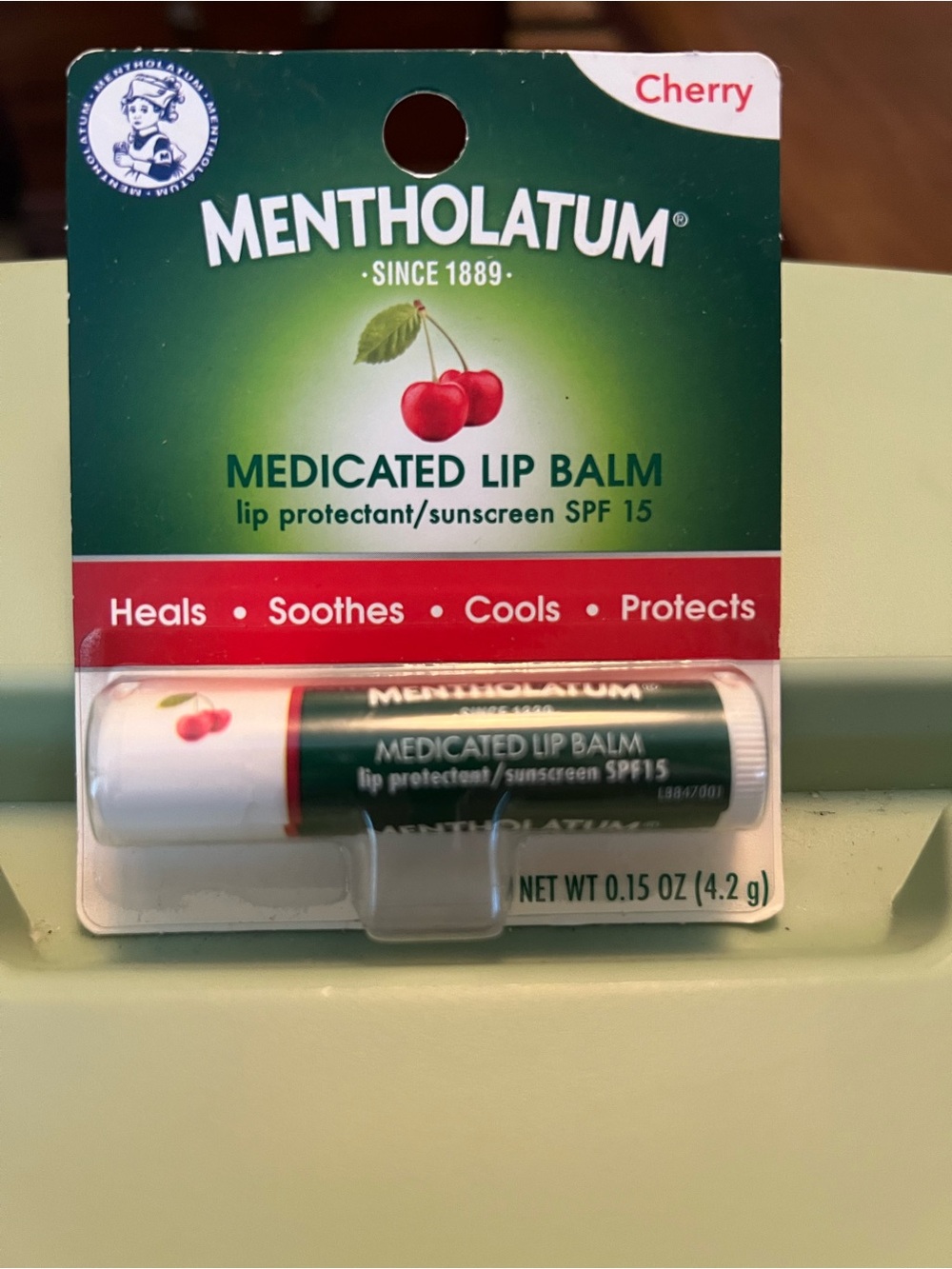 Mentholatum Cherry Medicated Lip Balm